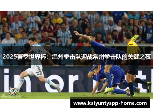 2025赛季世界杯：温州拳击队迎战常州拳击队的关键之夜
